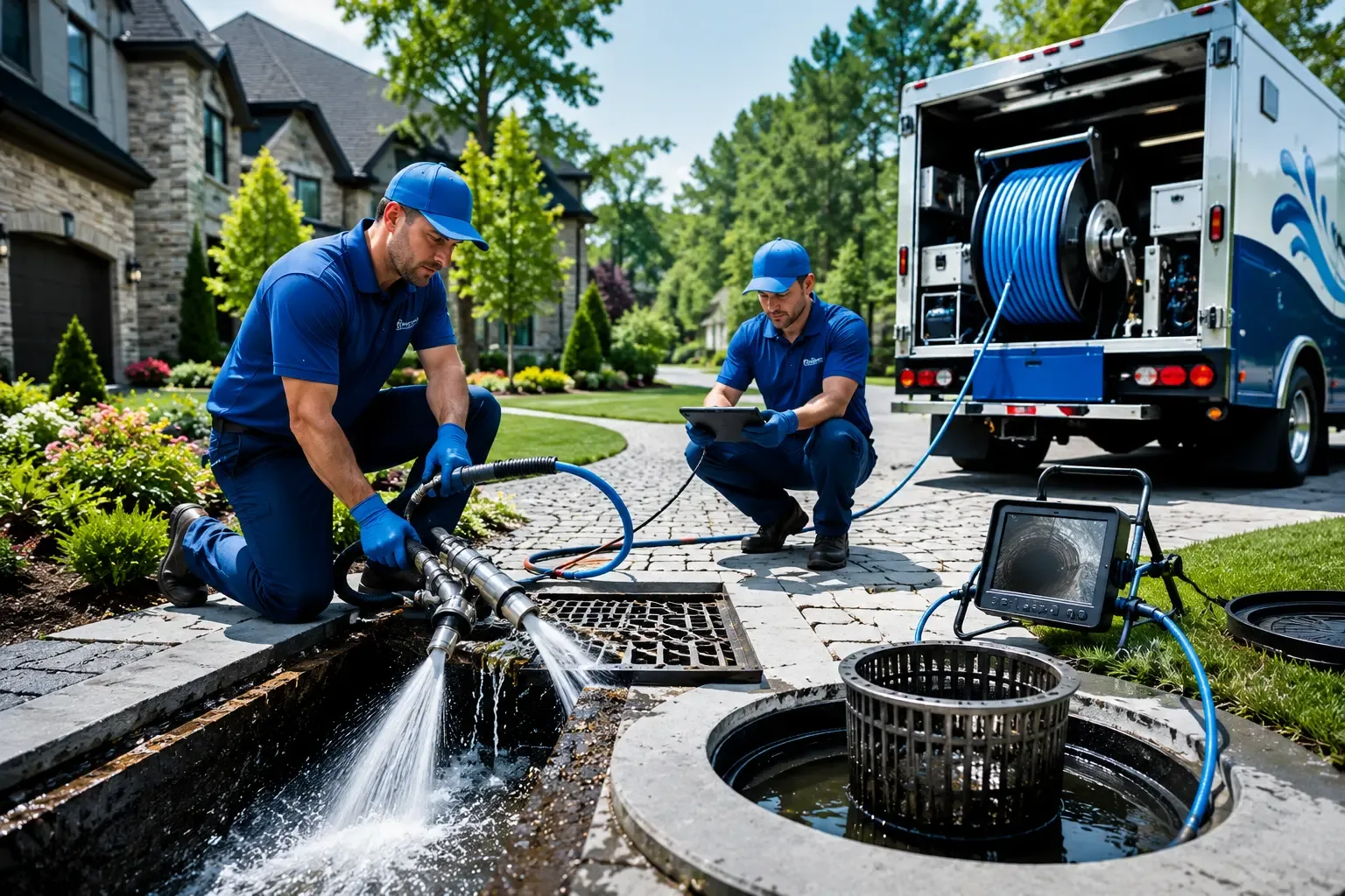Local outdoor drain cleaning professionals in Searchlight, NV